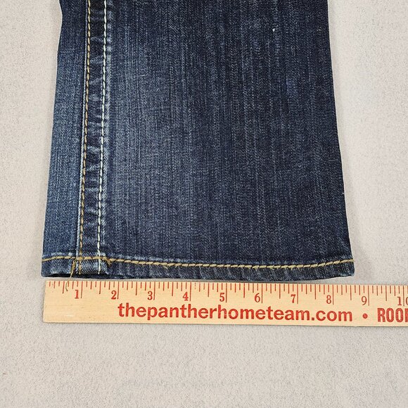KUT from the Kloth Jeans Womens 2 Denim So Low Rise Flared - Picture 9 of 13